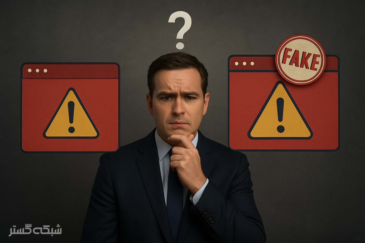 هشدارهای جعلی